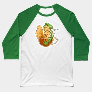 Jasmine Tea Mermaid Baseball T-Shirt
